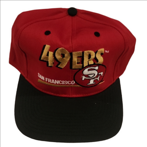 Eastport Team NFL SF 49ers Red & Black Cap